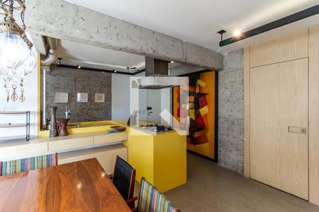 Cozinha de apartamento à venda com 2 quartos, 115m² em Higienópolis, São Paulo