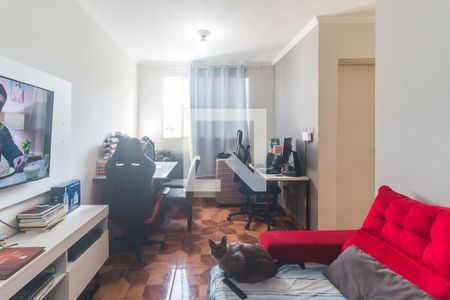 Sala de apartamento para alugar com 2 quartos, 51m² em Jardim Débora, Poá