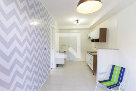 sala de apartamento para alugar com 1 quarto, 27m² em Jardim da Gloria, São Paulo