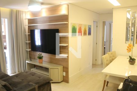 Sala de apartamento à venda com 2 quartos, 68m² em Fundação, São Caetano do Sul