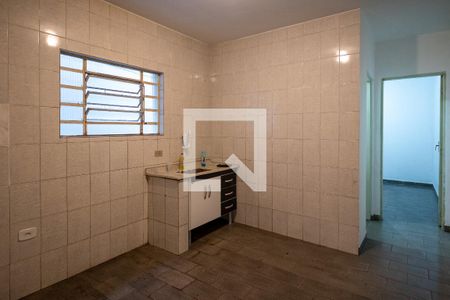 Sala/Cozinha de casa para alugar com 1 quarto, 55m² em Vila Água Funda, São Paulo