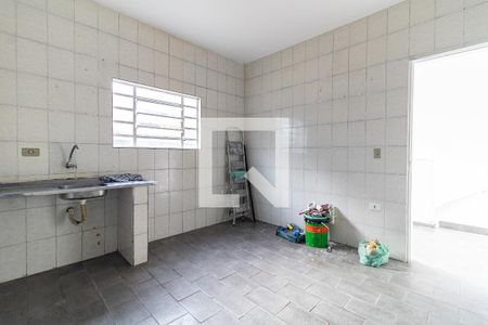 Cozinha de casa para alugar com 1 quarto, 55m² em Vila Água Funda, São Paulo