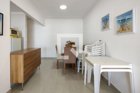 Sala de apartamento para alugar com 2 quartos, 80m² em Maracanã, Praia Grande