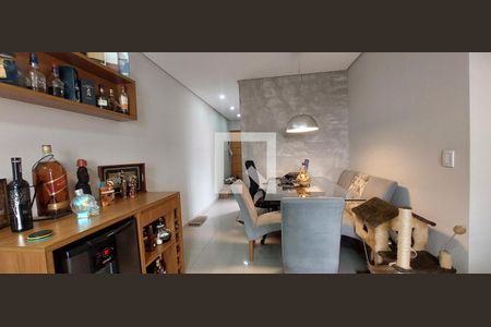 Sala de apartamento para alugar com 2 quartos, 64m² em Campestre, Santo André