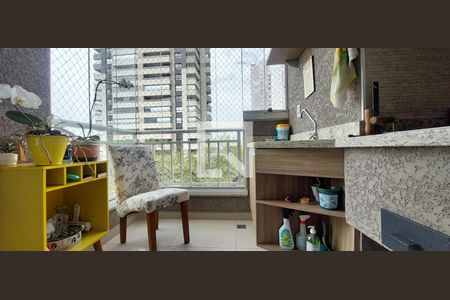 Varanda Sala de apartamento para alugar com 2 quartos, 64m² em Campestre, Santo André