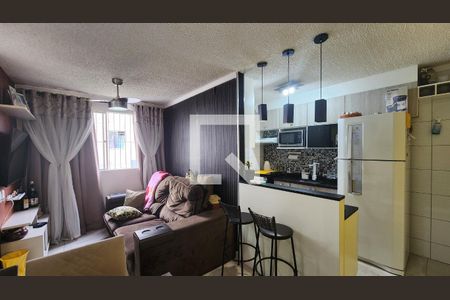 Sala/Cozinha de apartamento à venda com 2 quartos, 45m² em Fazenda Grande, Jundiaí