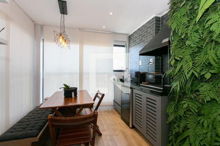 Varanda gourmet de apartamento à venda com 2 quartos, 66m² em Parque São Jorge, São Paulo