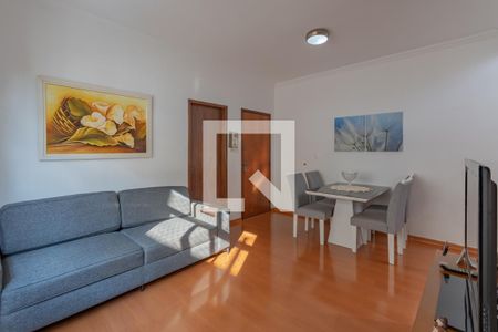 Sala de apartamento à venda com 3 quartos, 120m² em Castelo, Belo Horizonte