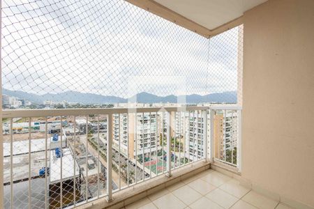 Varanda Vista de apartamento à venda com 2 quartos, 76m² em Recreio dos Bandeirantes, Rio de Janeiro