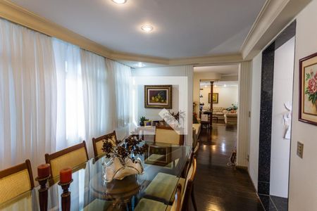 Sala 3 de apartamento à venda com 4 quartos, 163m² em Santo Antônio, Belo Horizonte