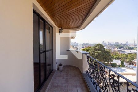 Varanda da sala de apartamento à venda com 3 quartos, 122m² em Vila Yara, Osasco