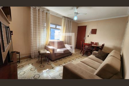 Sala de apartamento para alugar com 3 quartos, 62m² em Aparecida, Santos