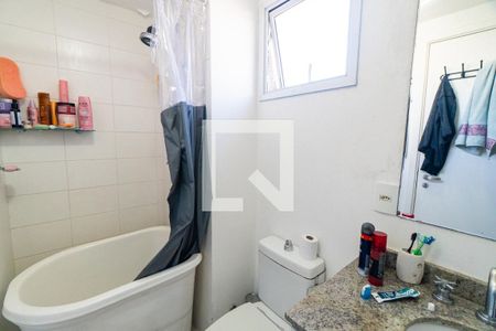 Banheiro da Suíte de apartamento à venda com 2 quartos, 72m² em Vila do Bosque, São Paulo
