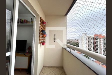 Varanda de apartamento à venda com 2 quartos, 68m² em Vila Monte Alegre, São Paulo