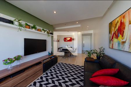 Sala de apartamento à venda com 3 quartos, 105m² em Nova Suíça, Belo Horizonte
