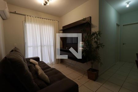 Sala de apartamento para alugar com 2 quartos, 56m² em Nova Aliança, Ribeirão Preto