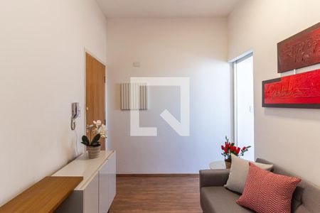 Sala de apartamento para alugar com 1 quarto, 25m² em Campos Elíseos, São Paulo