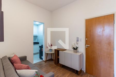 Sala de apartamento para alugar com 1 quarto, 25m² em Campos Elíseos, São Paulo