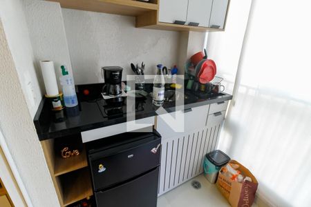 Cozinha - Armários de kitnet/studio à venda com 1 quarto, 25m² em Vila Andrade, São Paulo