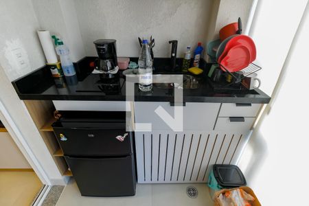 Cozinha - Armários de kitnet/studio à venda com 1 quarto, 25m² em Vila Andrade, São Paulo