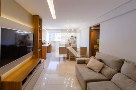 Sala de apartamento à venda com 3 quartos, 75m² em Betânia, Belo Horizonte