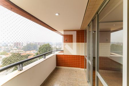 Varanda da Sala de apartamento para alugar com 3 quartos, 165m² em Vila Sonia, São Paulo