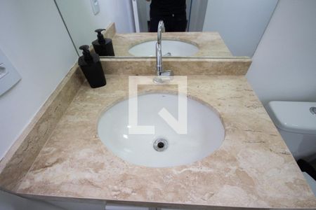 Banheiro de apartamento para alugar com 1 quarto, 28m² em Jardim Palma Travassos, Ribeirão Preto