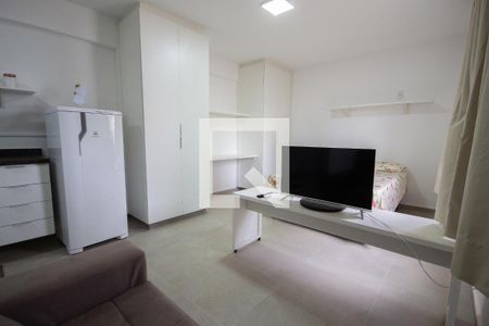 Sala de apartamento para alugar com 1 quarto, 28m² em Jardim Palma Travassos, Ribeirão Preto