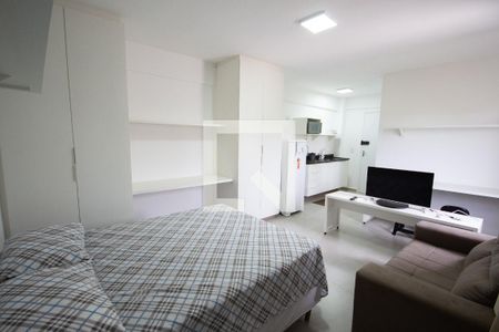 Sala/Quarto de apartamento para alugar com 1 quarto, 28m² em Jardim Palma Travassos, Ribeirão Preto