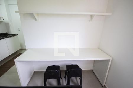 Cozinha de apartamento para alugar com 1 quarto, 28m² em Jardim Palma Travassos, Ribeirão Preto