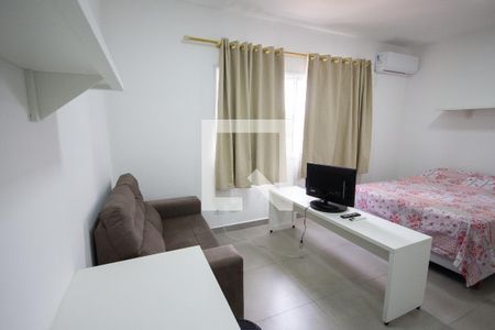 Sala de apartamento para alugar com 1 quarto, 28m² em Jardim Palma Travassos, Ribeirão Preto