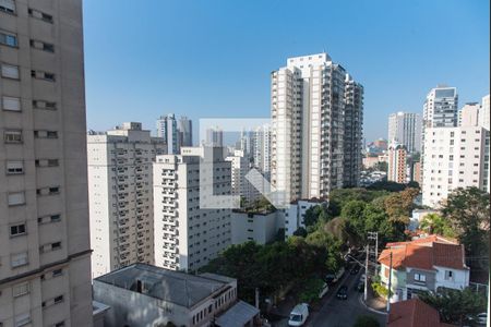 Vista da varanda de apartamento para alugar com 1 quarto, 40m² em Paraíso, São Paulo