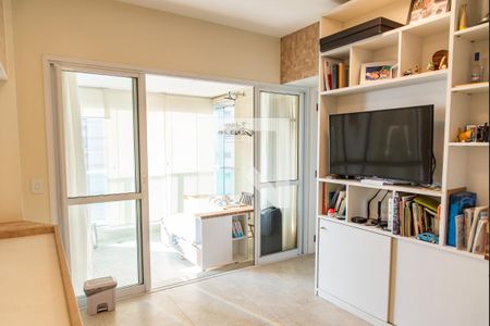 Sala de apartamento para alugar com 1 quarto, 40m² em Paraíso, São Paulo