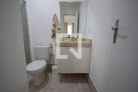 Banheiro de apartamento para alugar com 1 quarto, 28m² em Jardim Palma Travassos, Ribeirão Preto