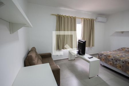 Sala de apartamento para alugar com 1 quarto, 28m² em Jardim Palma Travassos, Ribeirão Preto