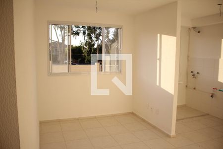 Sala de apartamento para alugar com 2 quartos, 48m² em Jk, Contagem