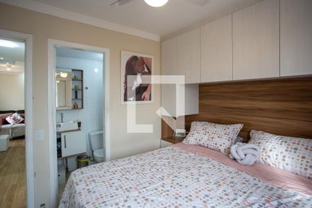 Quarto Suíte de apartamento à venda com 3 quartos, 65m² em Piraporinha, Diadema