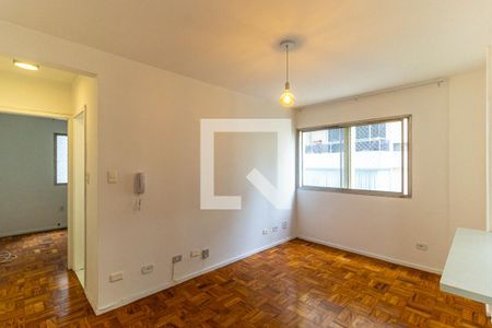 Sala de apartamento à venda com 1 quarto, 48m² em Higienópolis, São Paulo