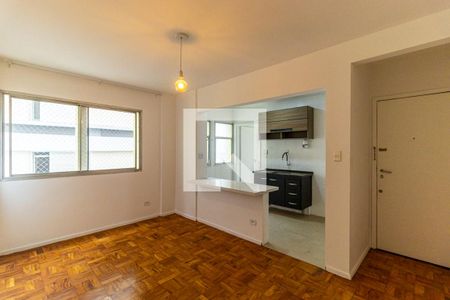 Sala de apartamento à venda com 1 quarto, 48m² em Higienópolis, São Paulo