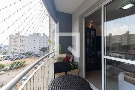 Varanda da Sala de apartamento à venda com 3 quartos, 72m² em Vila Vermelha, São Paulo