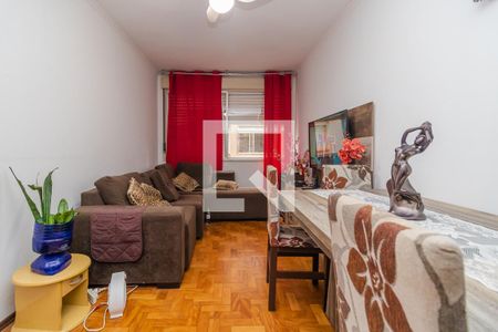 Sala de apartamento à venda com 2 quartos, 74m² em Cristal, Porto Alegre