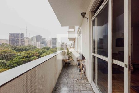 Varanda de apartamento à venda com 3 quartos, 165m² em Jardim Paulista, São Paulo