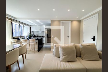 Sala de apartamento para alugar com 3 quartos, 86m² em Santo Agostinho, Belo Horizonte