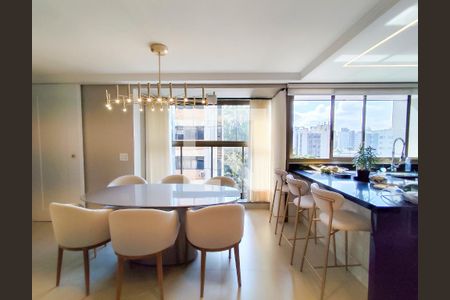 Sala de apartamento para alugar com 3 quartos, 86m² em Santo Agostinho, Belo Horizonte