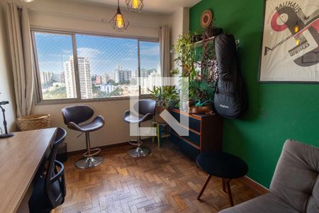 Sala de apartamento à venda com 1 quarto, 55m² em Vila Anglo Brasileira, São Paulo