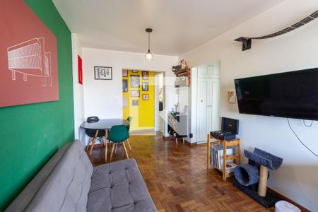 Sala de apartamento à venda com 1 quarto, 55m² em Vila Anglo Brasileira, São Paulo