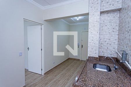 Sala e cozinha de apartamento para alugar com 1 quarto, 40m² em Jardim Sao Jose (zona Norte), São Paulo
