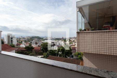 Vista da Suíte de apartamento à venda com 3 quartos, 119m² em Dona Clara, Belo Horizonte