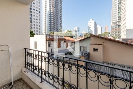 Varanda da Sala de apartamento à venda com 3 quartos, 151m² em Jardim das Acácias, São Paulo