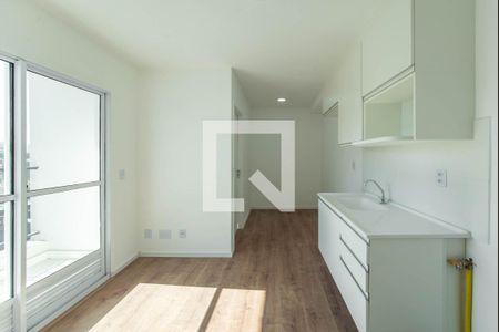 Sala - Cozinha Integrada de apartamento para alugar com 2 quartos, 32m² em Ipiranga, São Paulo